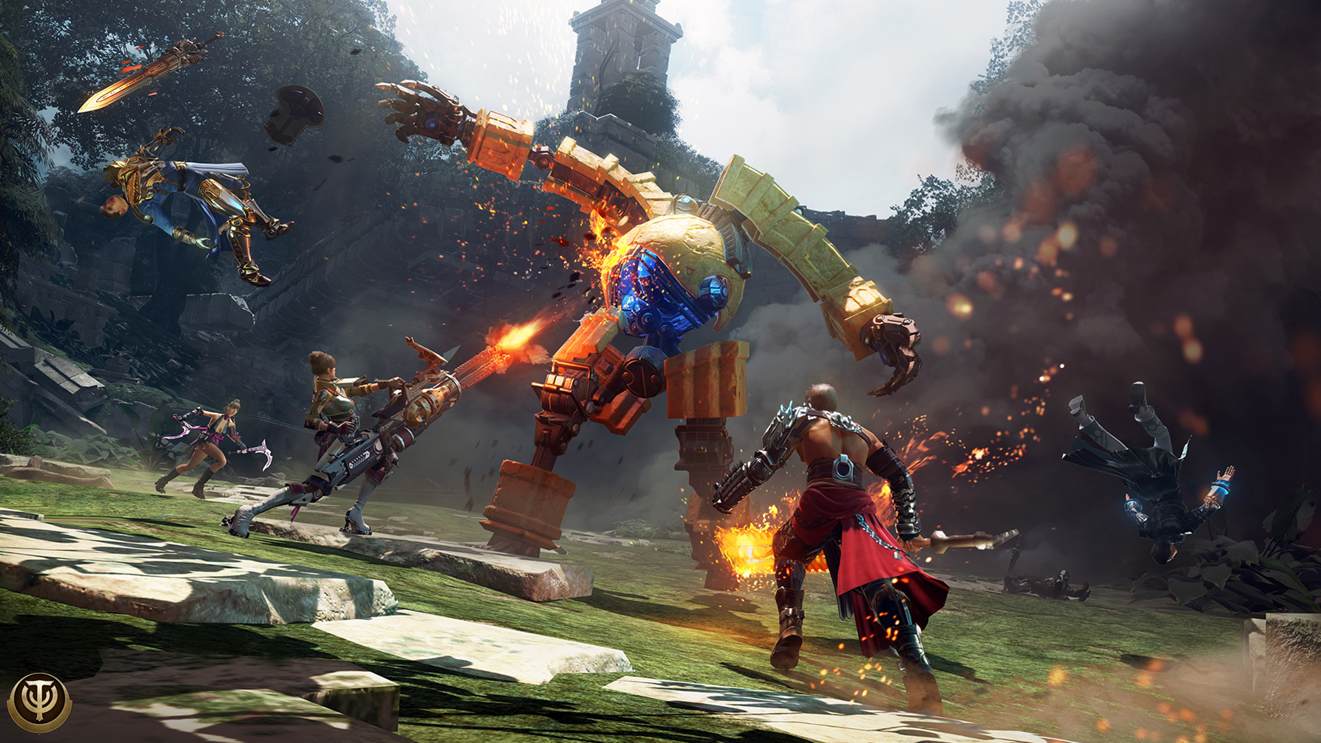 Skyforge Become A God In This a Fantasy Action Mmorpg